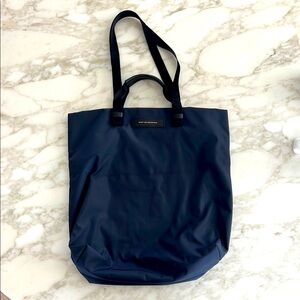 WANT Les Essentiels Midnight Blue Tote with Black Straps